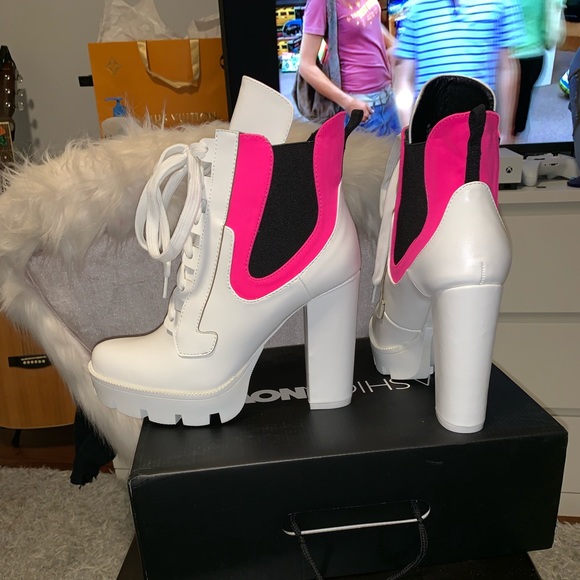 White Booties - Picture 2 of 4